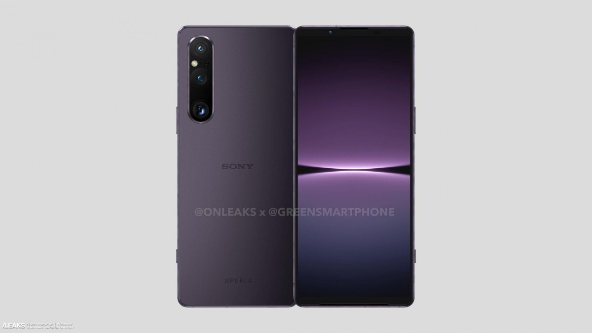 Sony Xperia 1 V renders revealed  Ready to upgrade the camera Ultrawide